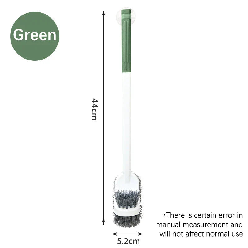 Extended Reach Double Sided Toilet Brush with Holder - Halri