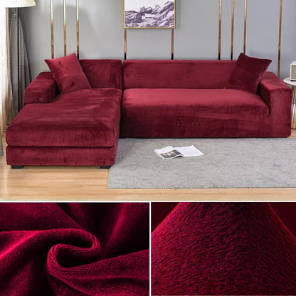 Plush Soft Furniture Slipcover