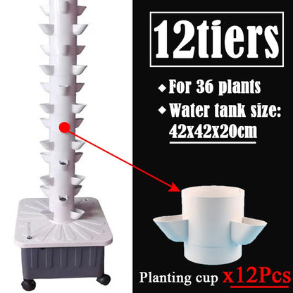 Easy Indoor Herb Hydroponic Garden Starter Kit