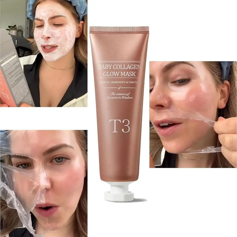 Korean Brightening Collagen Face Mask - Halri