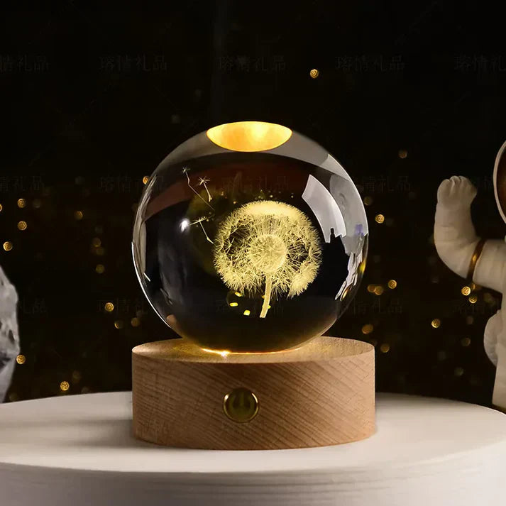 Colorful Crystal Night Lamp Decorative Gift