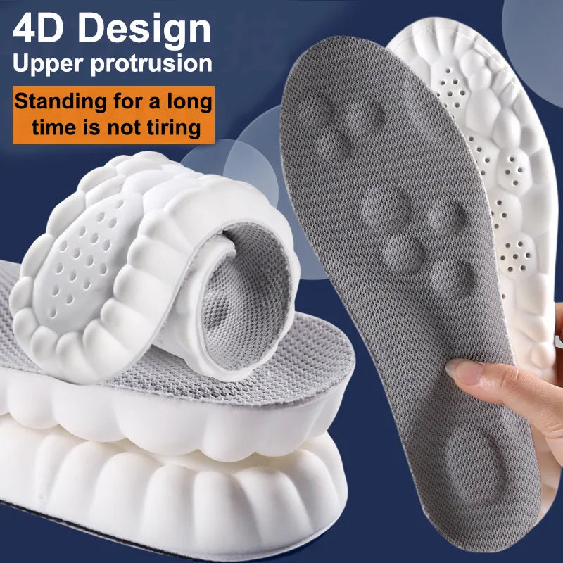 Comfortable Arch Support Latex Shoe Insoles