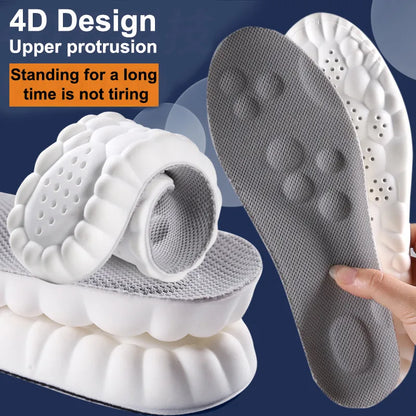 Comfortable Arch Support Latex Shoe Insoles