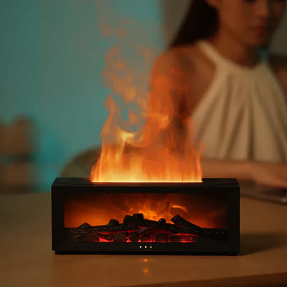 Compact 4-in-1 Aroma Essential Oil Diffuser Lamp - Halri
