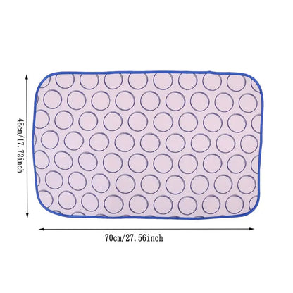 Portable Ironing Board Mat with Heat Resistant Cover