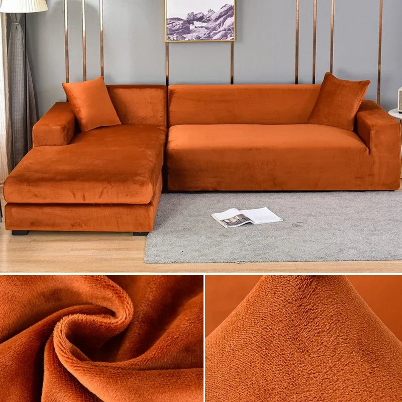 Plush Soft Furniture Slipcover