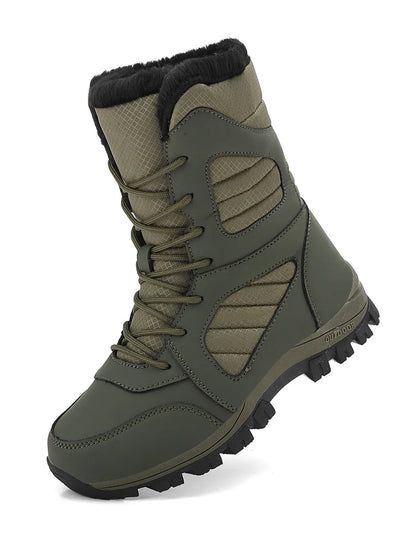 Warm Fleece Lined Snow Boots for Men and Women - Halri