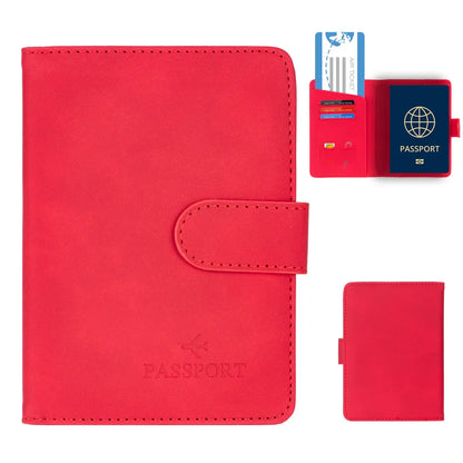 Stylish RFID Passport Holder for Men and Women