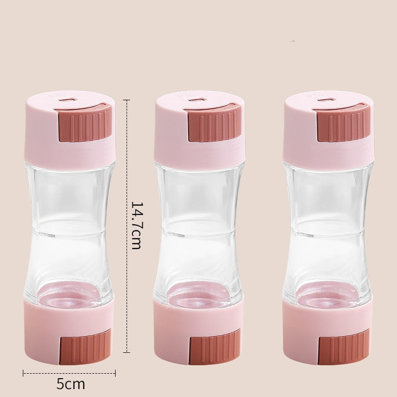 Easy Double Head Spice Dispenser Container