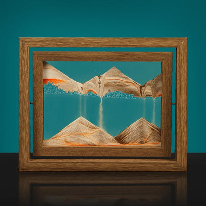 Unique Desert Theme 3D Sand Art Decoration