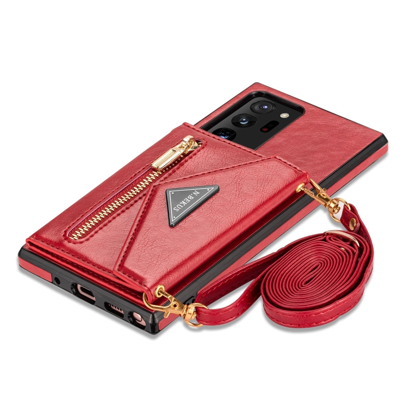 Silicone Sleep Wallet Phone Cover
