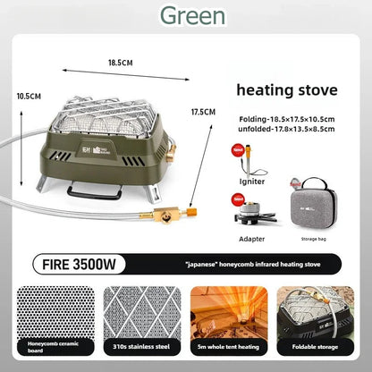 Compact Outdoor Camping Portable Stove Heater