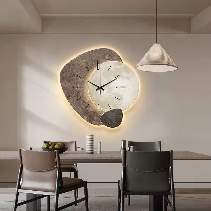 Simple Nordic Wooden Wall Clock - Halri