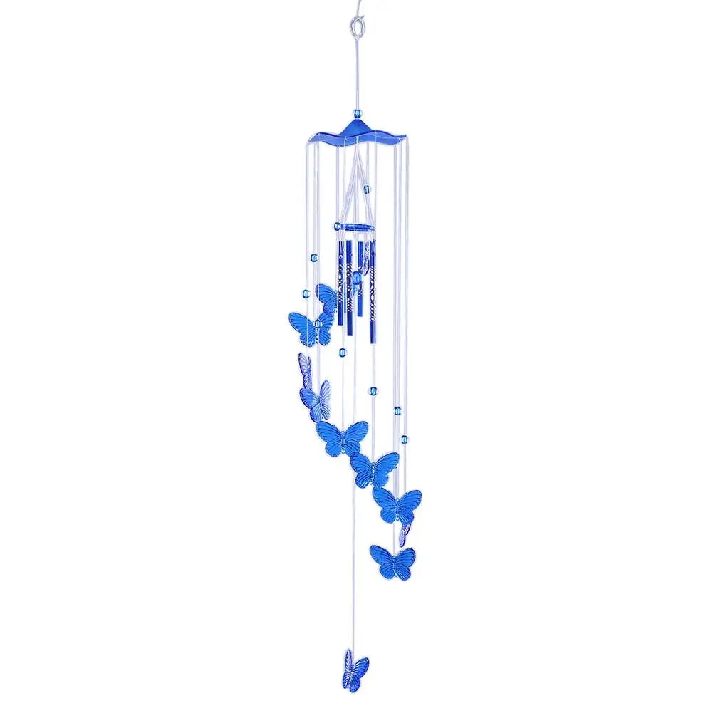 Delicate Outdoor Wind Chime with Butterfly Bells - Halri