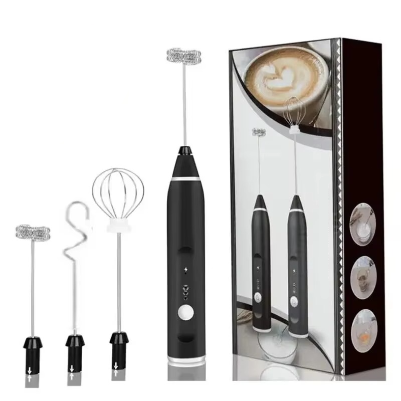 Compact USB Handheld Milk Frother and Coffee Whisk Blender - Halri