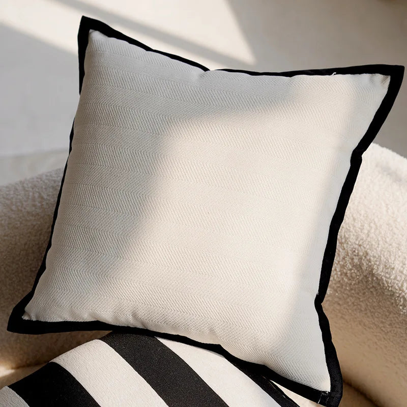 Elegant Horse Pattern Throw Pillow for Home Decor