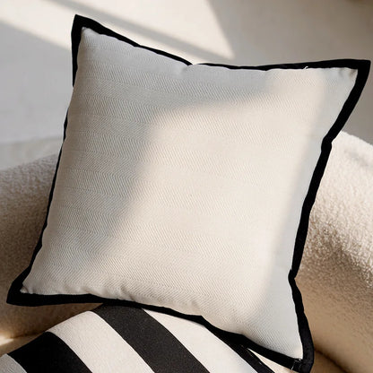 Elegant Horse Pattern Throw Pillow for Home Decor