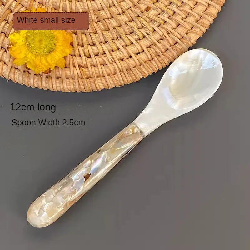 Genuine Pearl Shell Glow Snail Spoon - Halri