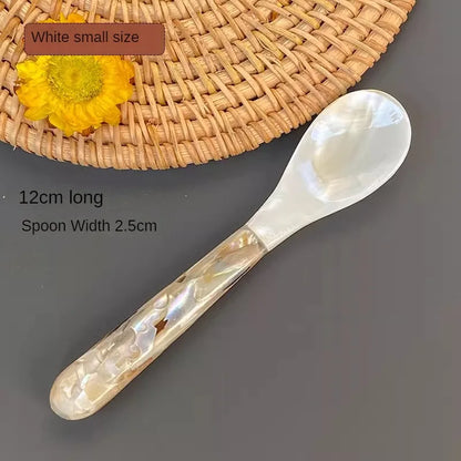 Genuine Pearl Shell Glow Snail Spoon - Halri