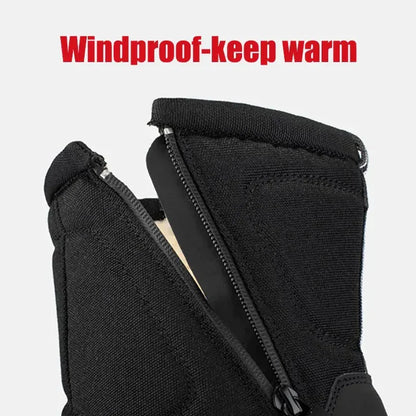 Warm Waterproof Men's Snow Boots for Winter Outdoor Use