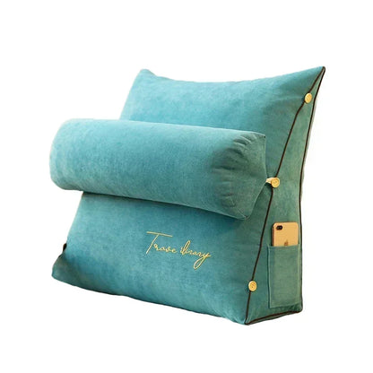 Comfortable Bed Back Pillow for Reading and TV