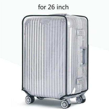 Clear Protective Travel Luggage Cover