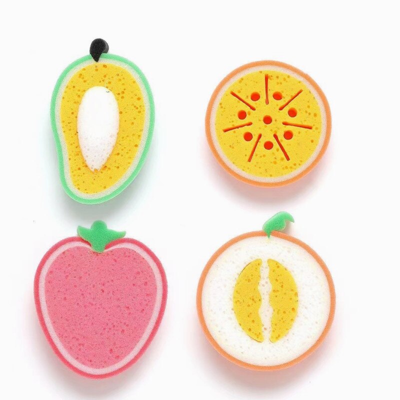 Colorful Fruit Design Kitchen Sponge - Halri