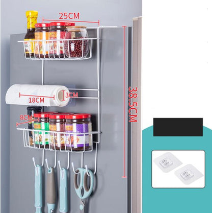 Halri | Space Saving Fridge Shelf Spice Holder