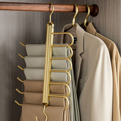 Compact Pants Hanger - Slim Closet Organizer