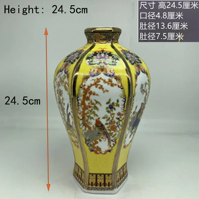 Traditional Chinese Ceramic Decor Vase