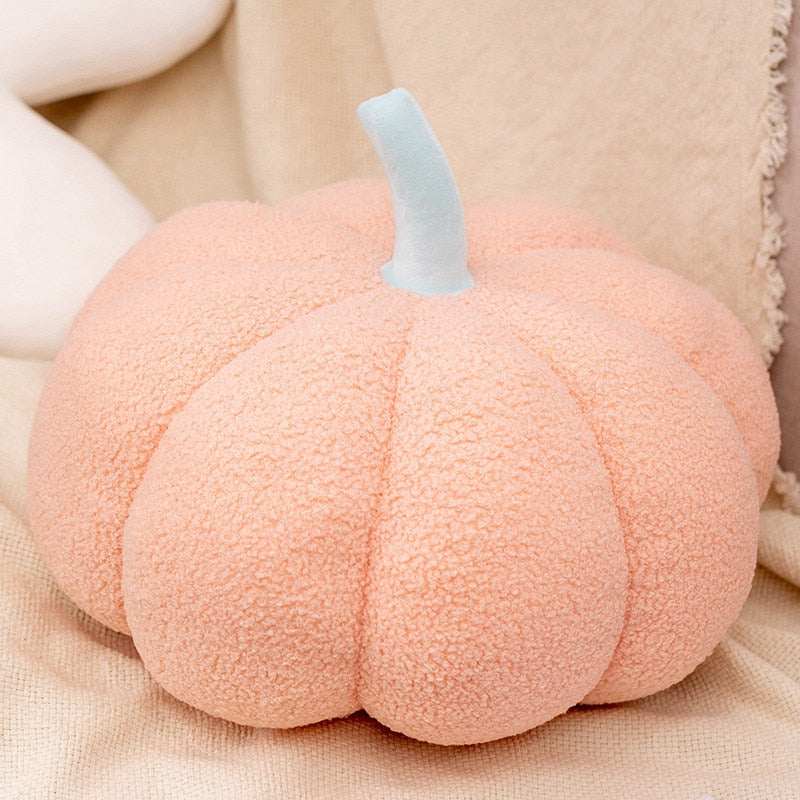 Cozy Orange Halloween Throw Pillows