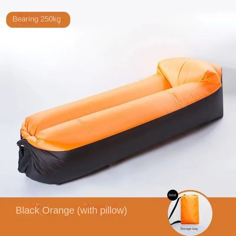 Portable Inflatable Outdoor Sofa with Headrest