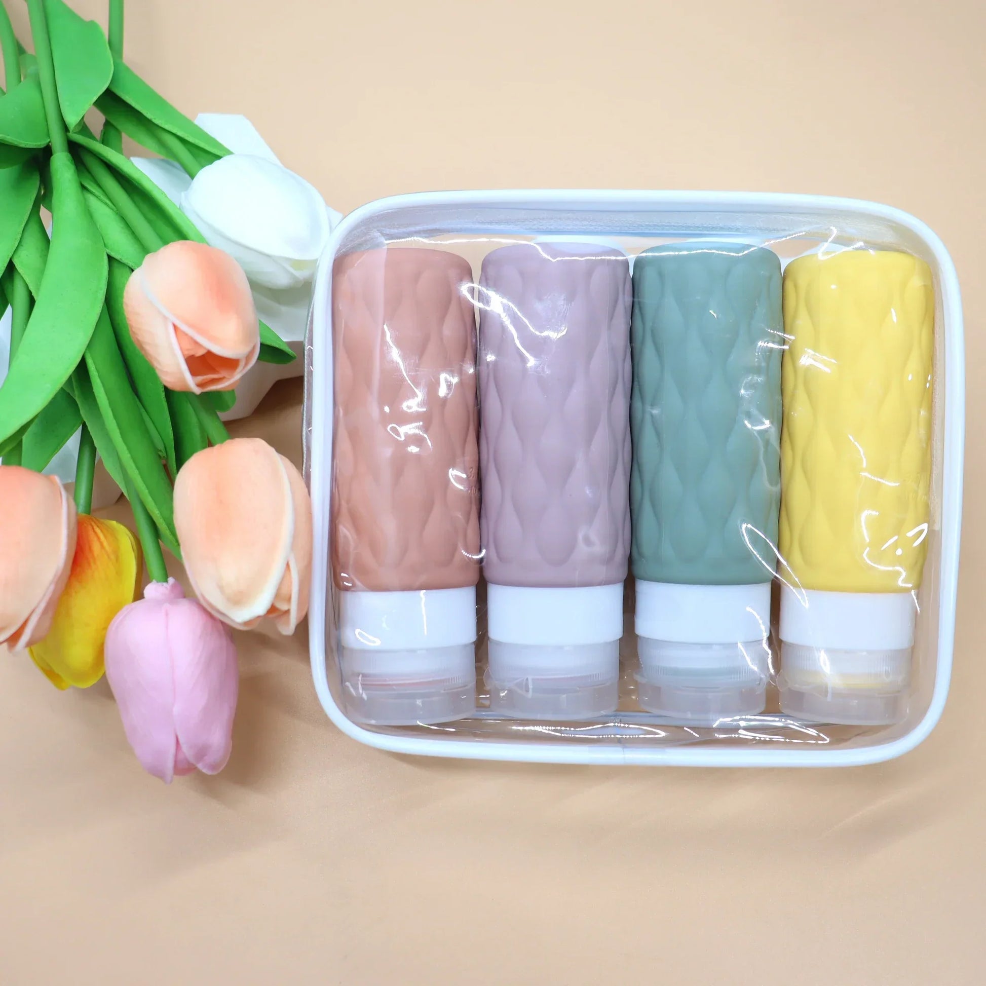 Portable Travel Toiletry Bottles Set & Sprays - Halri