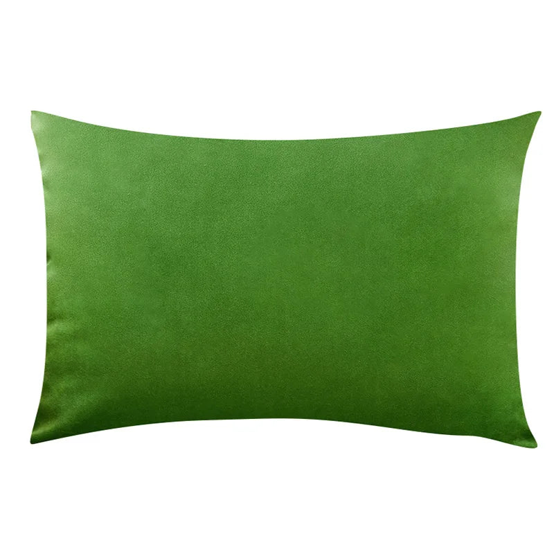 Soft Velvet Pillow in Pastel Bright Colors