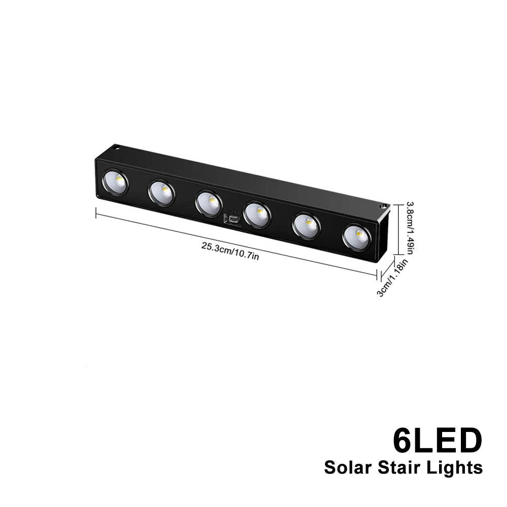 Bright Solar Powered Outdoor LED Garden Lights 4-Pack