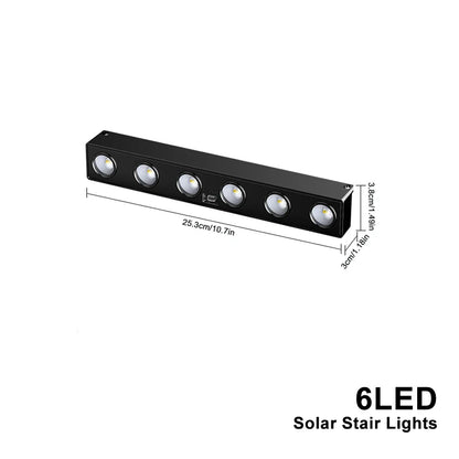 Bright Solar Powered Outdoor LED Garden Lights 4-Pack
