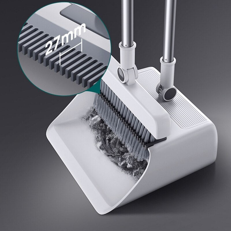Easy 3 Piece Extendable Dustpan Cleaning Kit - Halri