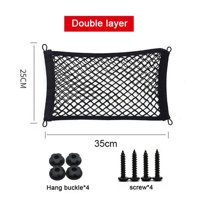 Flexible Car Storage Mesh Pocket Organizer