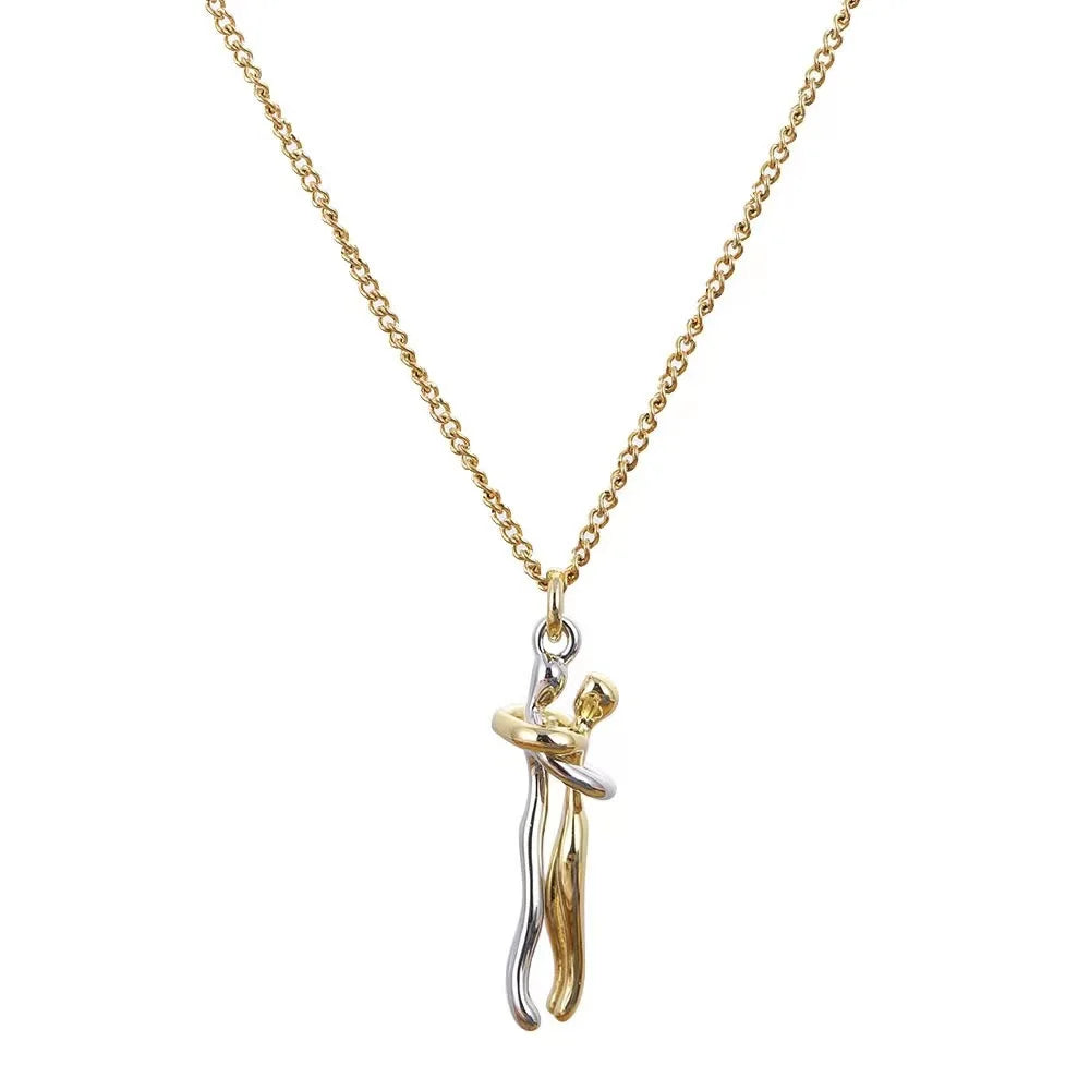 Trendy Fit Hug Pendant Necklace - Halri