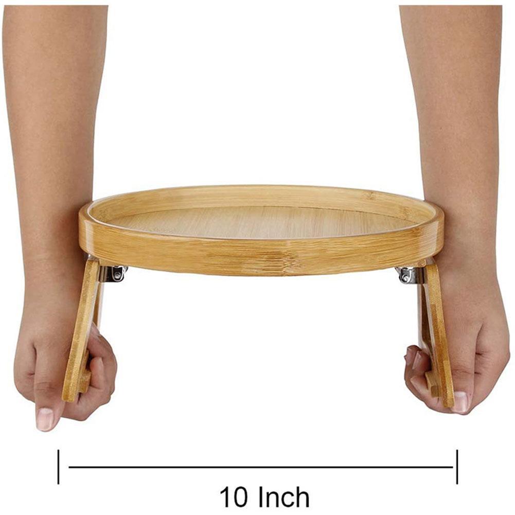 Cozy Wooden Sofa Arm Tray