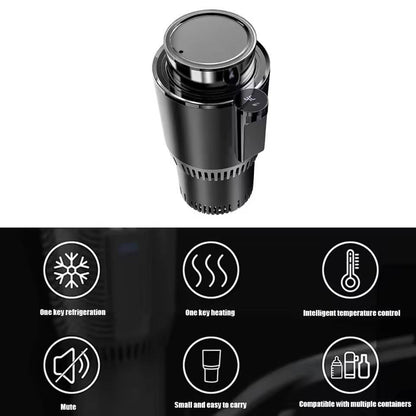 Insulated Heated and Cooled Car Cup Holder