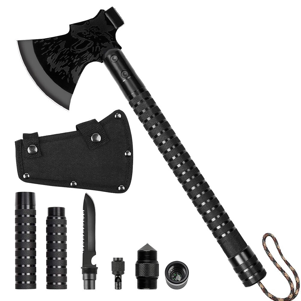 Portable Heavy Duty Folding Camp Axe - Halri