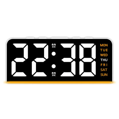 Stylish LED Digital Nightstand Alarm Clock Lamp