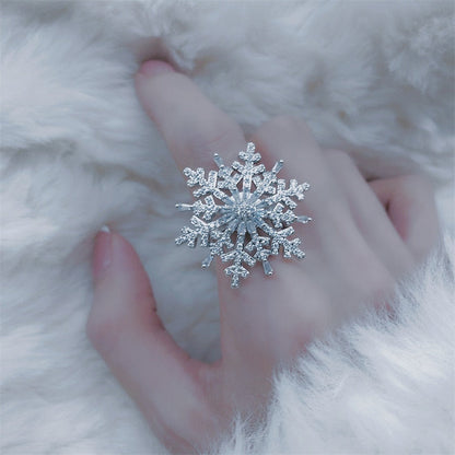 Frozen Crystal Spinning Ring