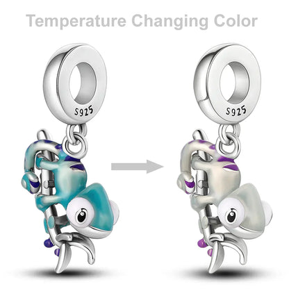 Colorful Animal Silver Charm Beads for Pandora Bracelet