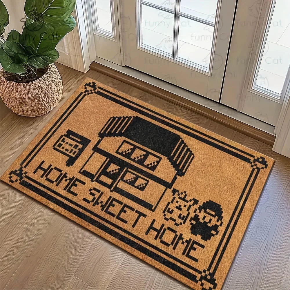 Soft Absorbent Indoor Outdoor Welcome Door Mat Carpet