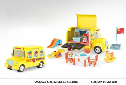 Big Kids School Bus Play House Toy