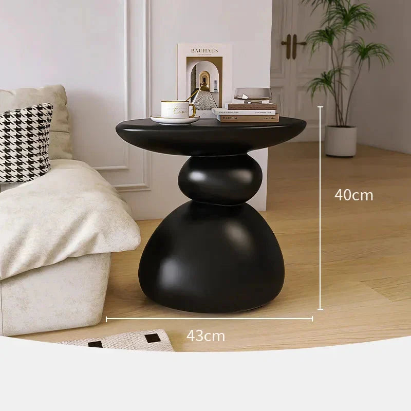 Simple Sleek Wooden End Table in Nordic Style - Halri