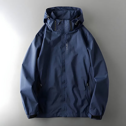 Waterproof Breathable Zip Up Hoodie Jacket - Halri