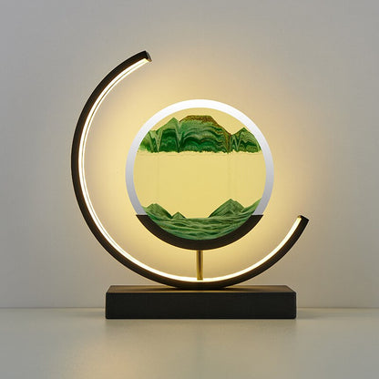 Soothing Desert Sand Table Lamp